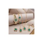 Gift set of watch, bracelet, necklace, ring, and earrings - Image 4